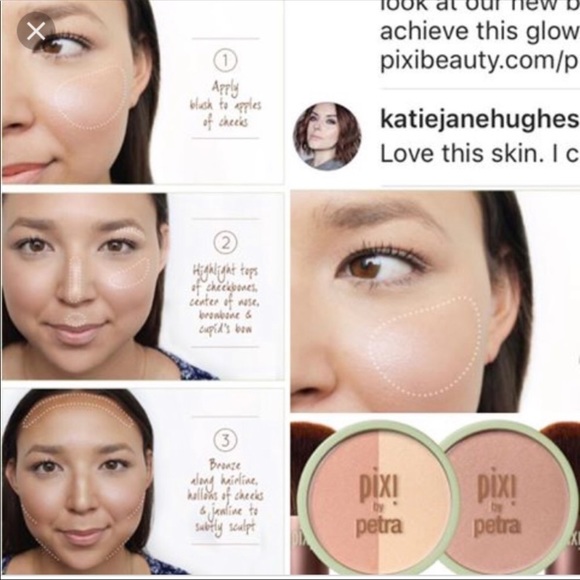 New Pixi Blush Duo! Peach Honey NEVERUSED - Picture 4 of 4